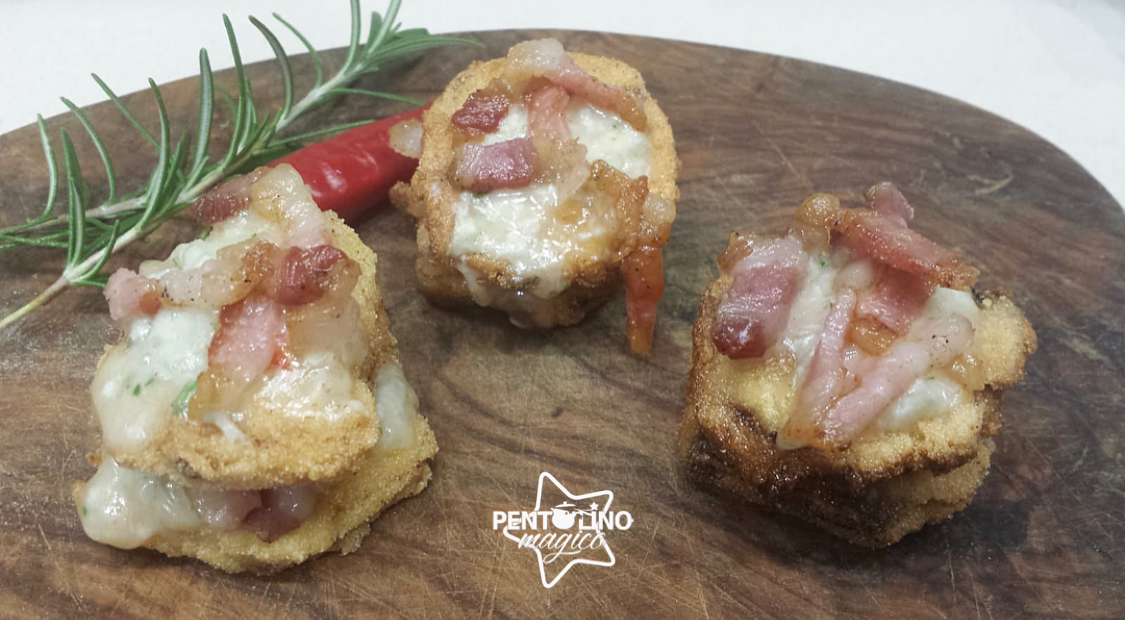 Zucca al gorgonzola